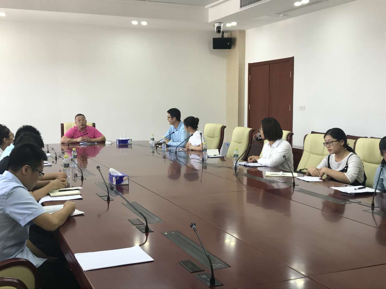 苏州岳宏机器人总经理魏岳宏一行4人受邀到新建