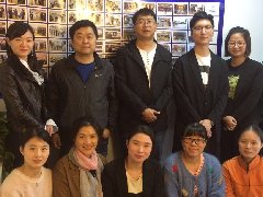 青海省西宁市城东区人民法院来岳宏机器人考察